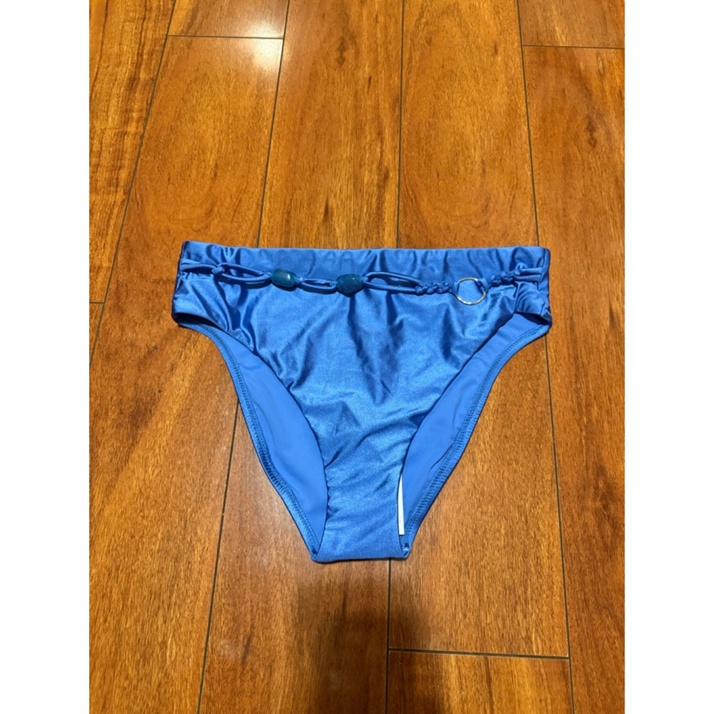Women's Red Carter Blue Bikini Bottoms Size M